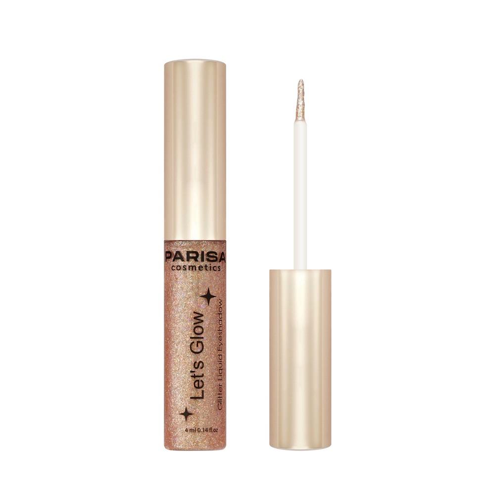 Parisa Cosmetics | Жидкие тени для век с глиттером Parisa Cosmetics Let's Glow 05 4мл