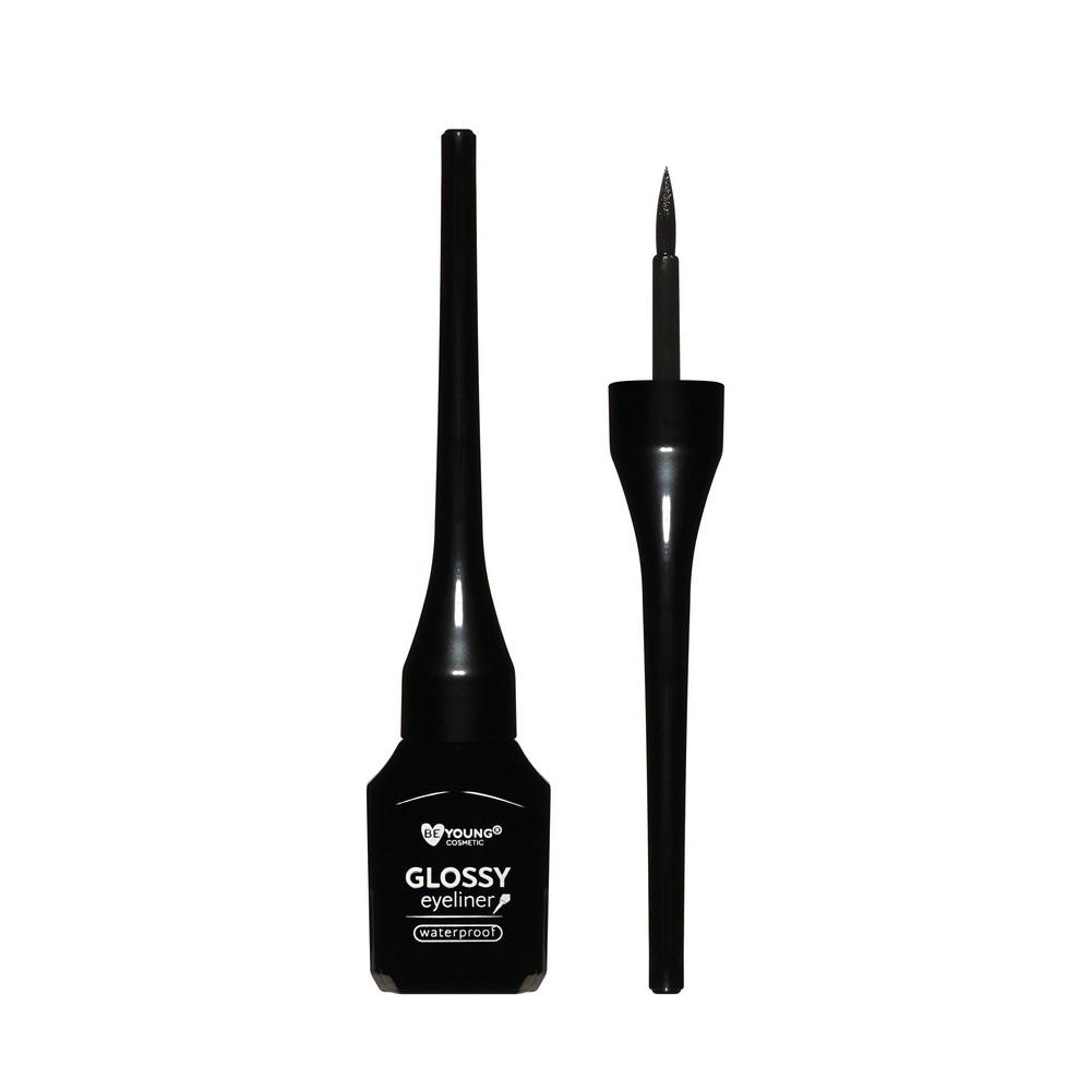 Водостойкая подводка для век с фетровым аппликатором BeYoung Glossy 01 3,5мл