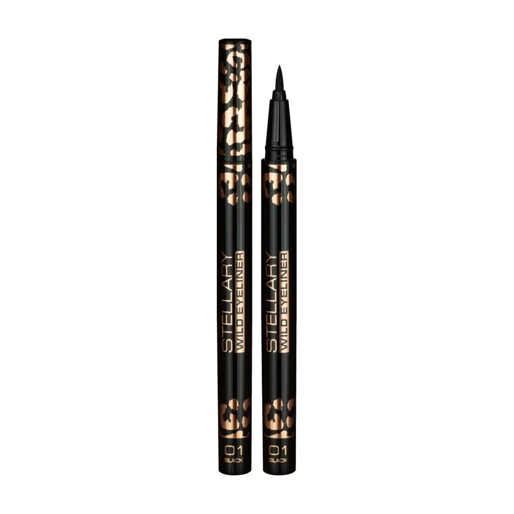 Подводка - фломастер для век Stellary Wild Eyeliner 01 0,8мл