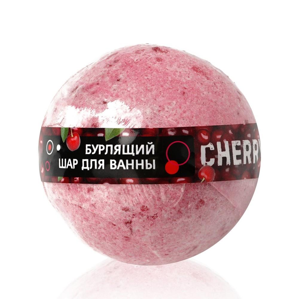 Бурлящий шар для ванны WEIS " Cherry " 160г