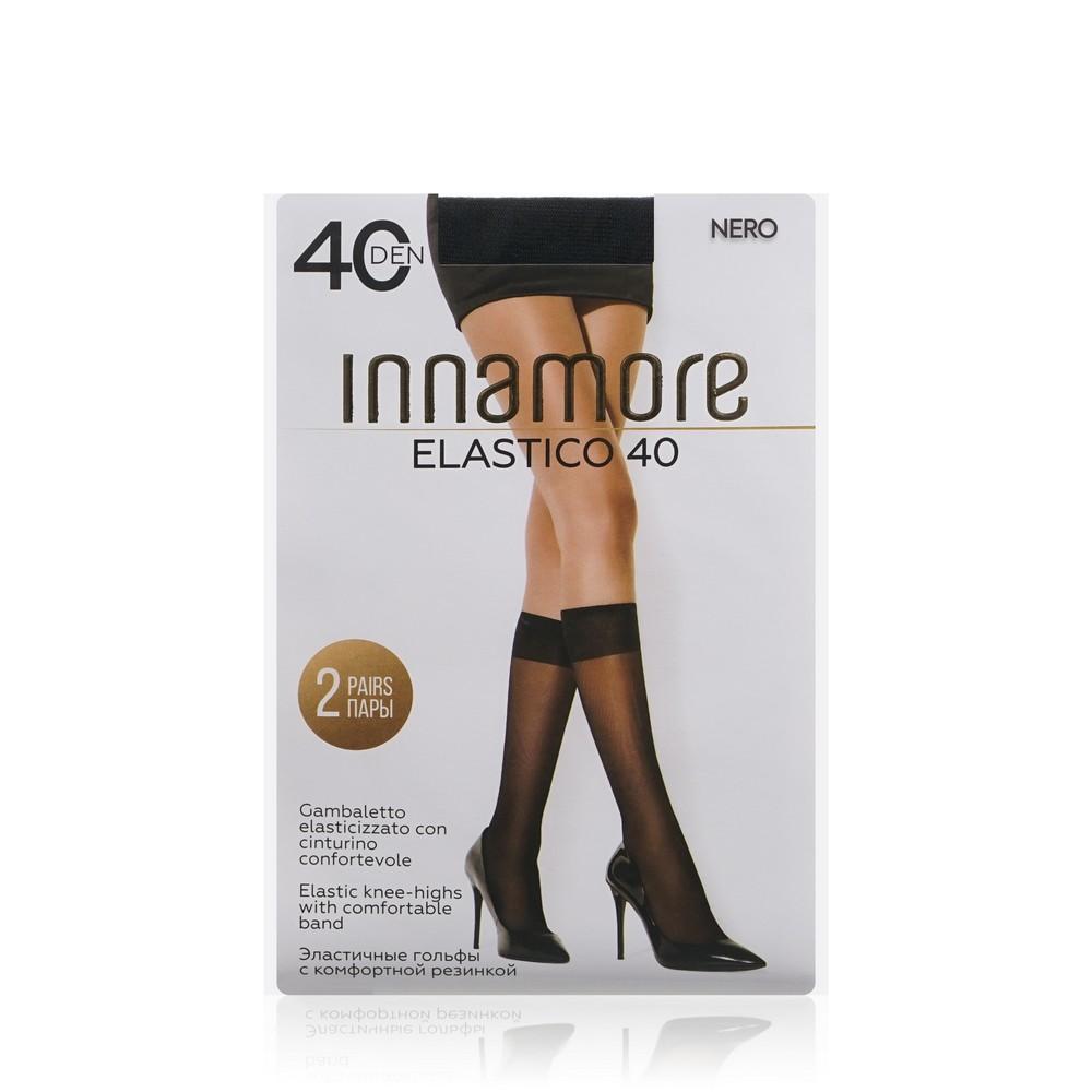 Innamore | Женские гольфы Innamore Elastico 40den Nero , 2 пары