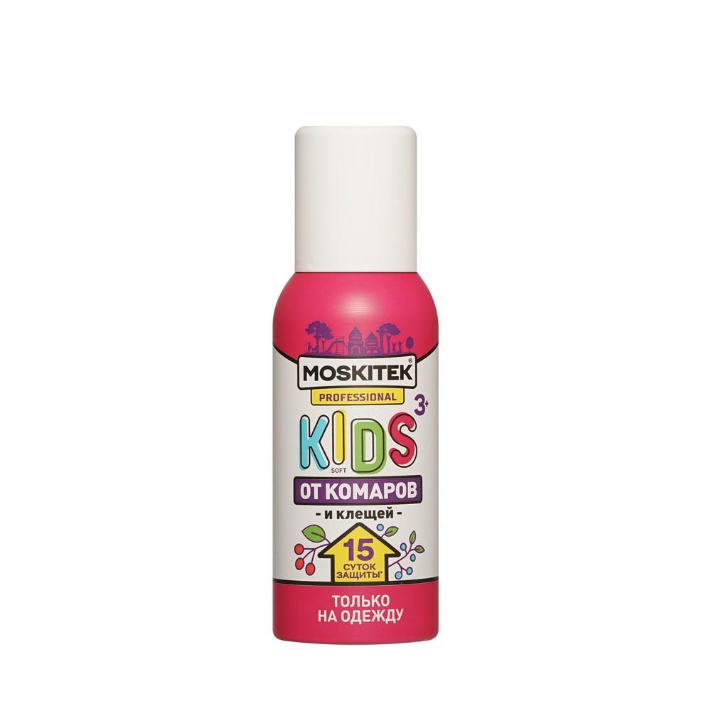 Аэрозоль от комаров и клещей Moskitek Kids 3+ 100мл