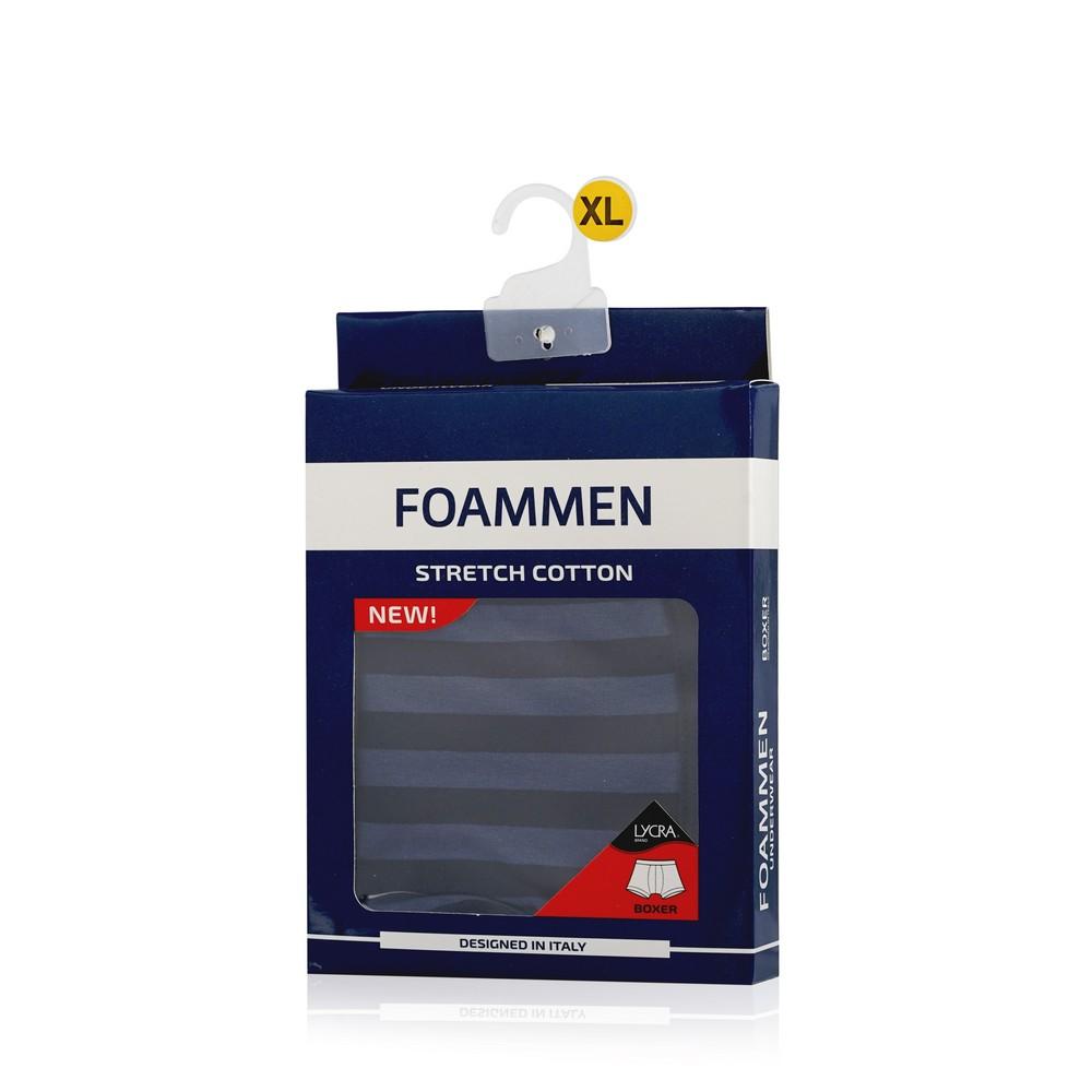 Foammen | Мужские трусы - боксеры Foammen Fo80501-2 синие XL