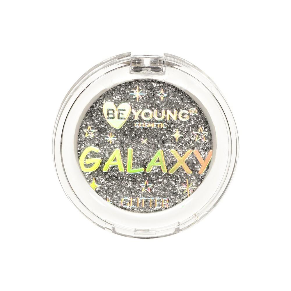 Глиттер для век BeYoung Galaxy серебристый 3г