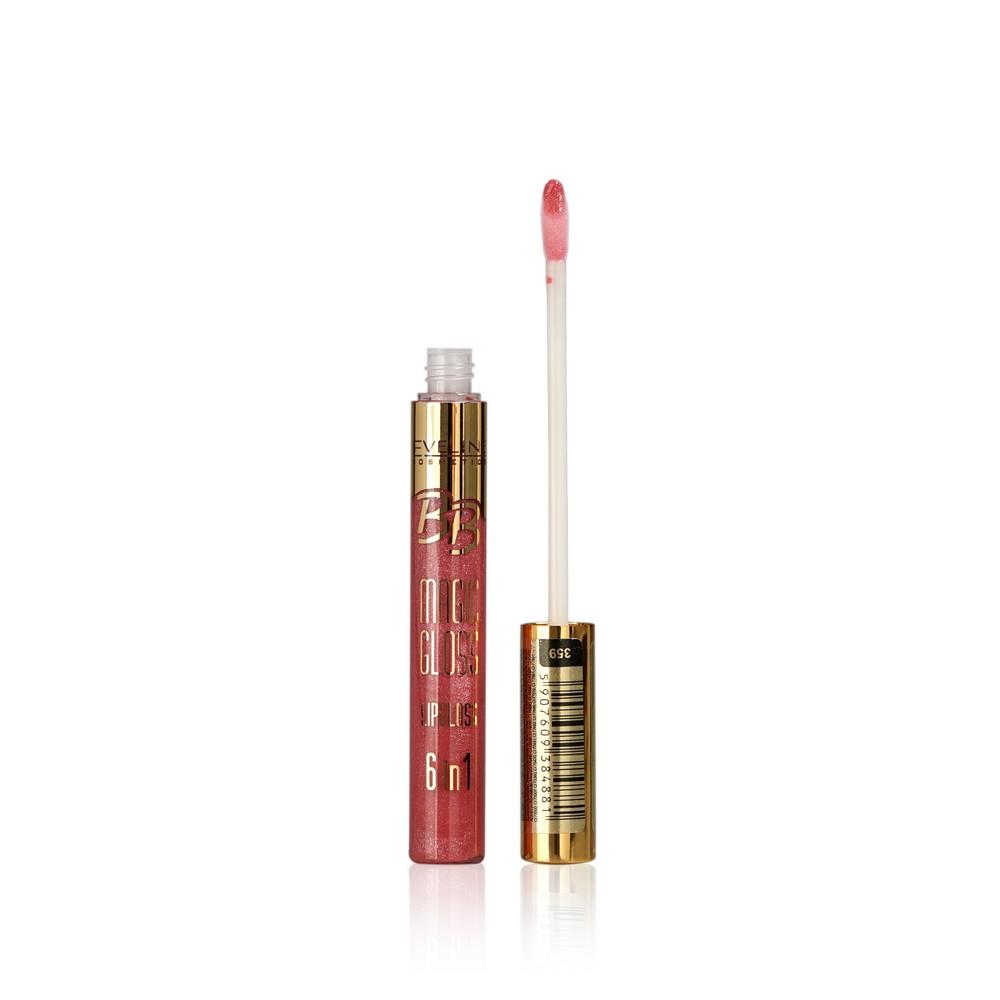 Блеск для губ Eveline BB MAGIC GLOSS LIPGLOSS 6 W 1 359 9мл