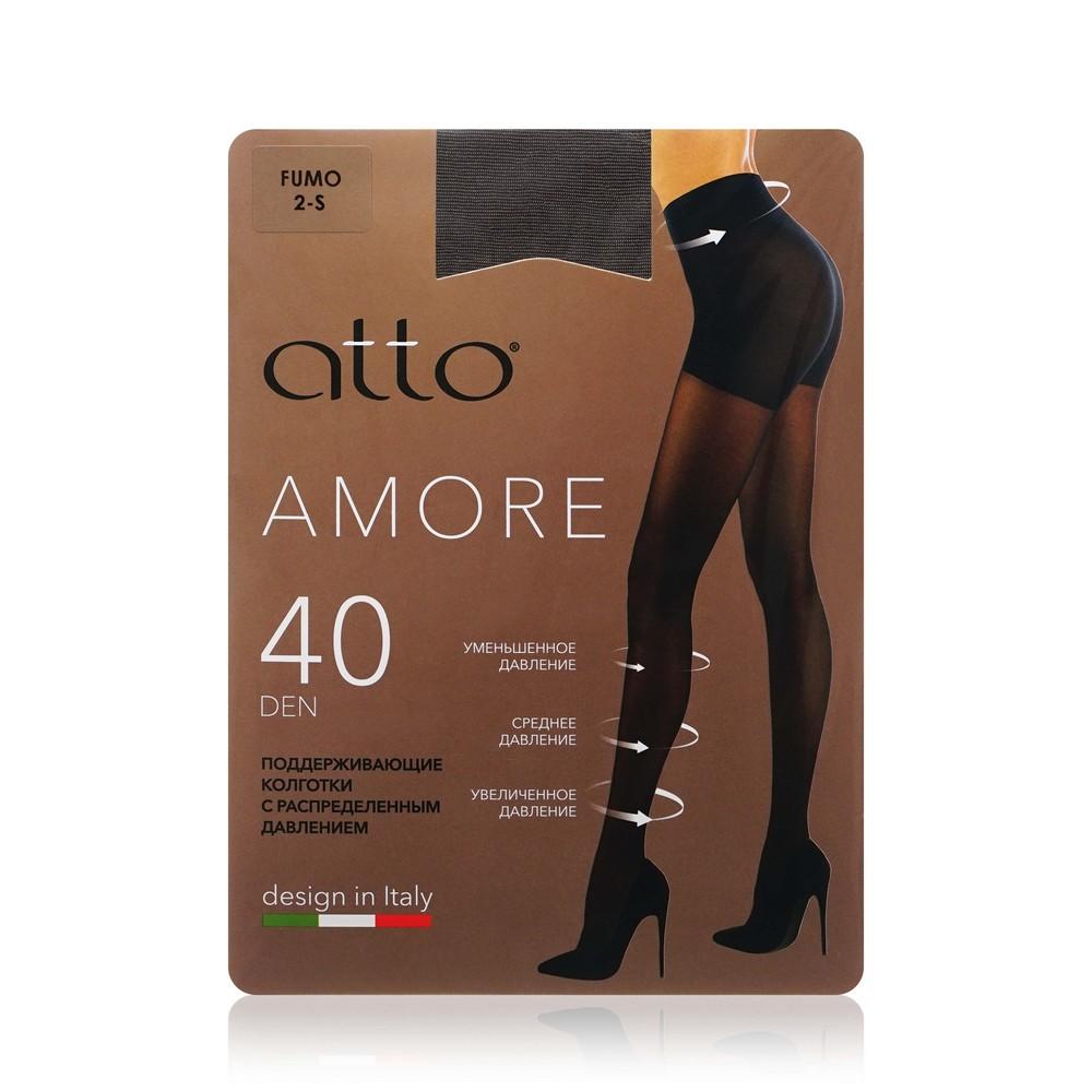 Atto | Женские поддерживающие колготки Atto Amore 40den fumo 2 размер