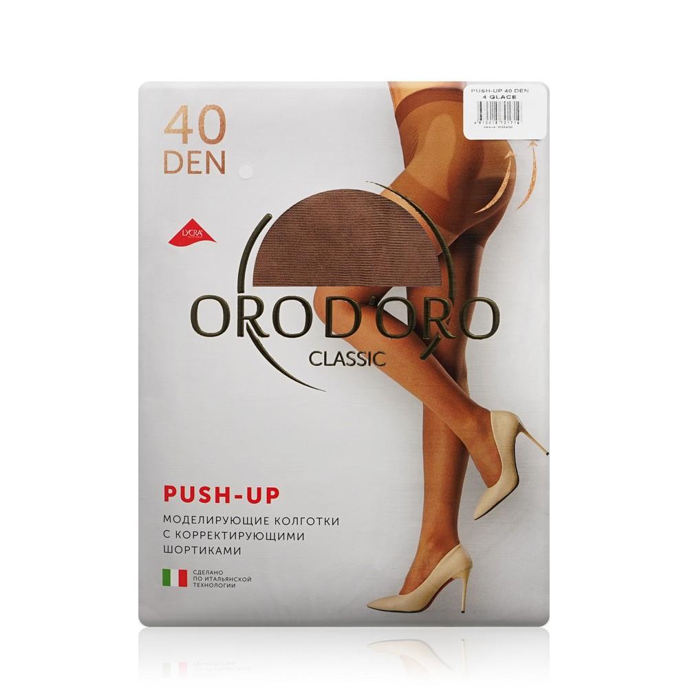 Orodoro | Женские колготки Orodoro Push Up 40den Glace 4 размер