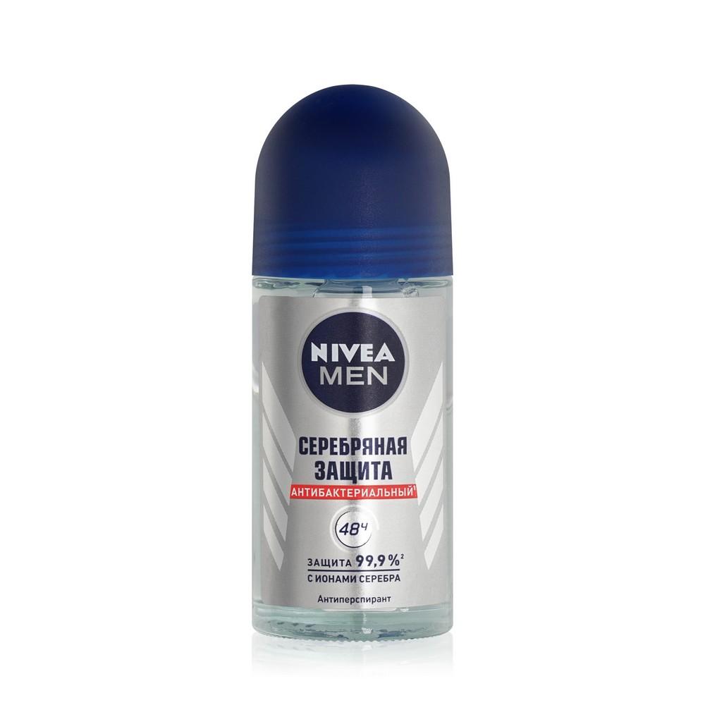 Мужской дезодорант - антиперспирант NIVEA Men " Серебряная защита " 50мл