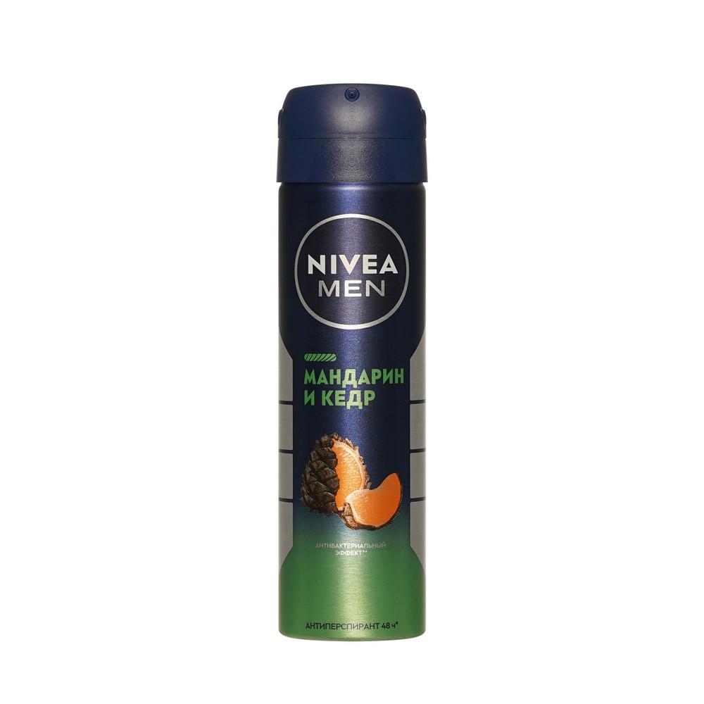 Мужской дезодорант антиперспирант NIVEA Men Мандарин и Кедр 48ч 150мл