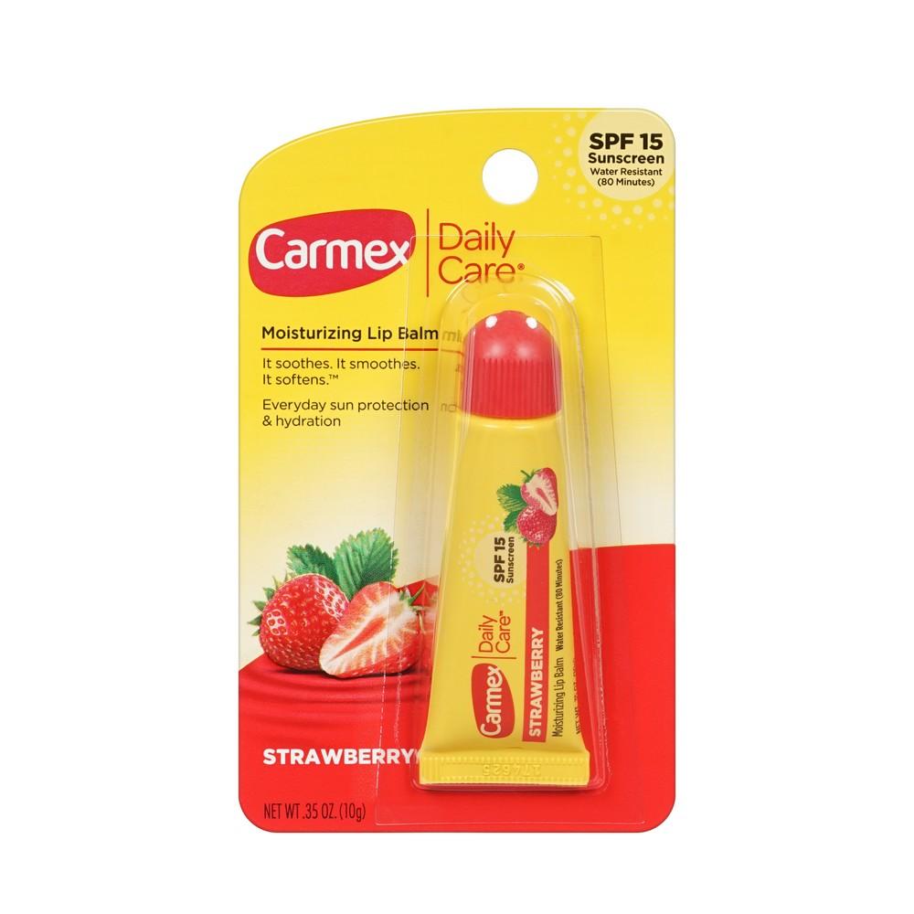 Бальзам для губ Carmex Daily Care Strawberry SPF 15 10мл