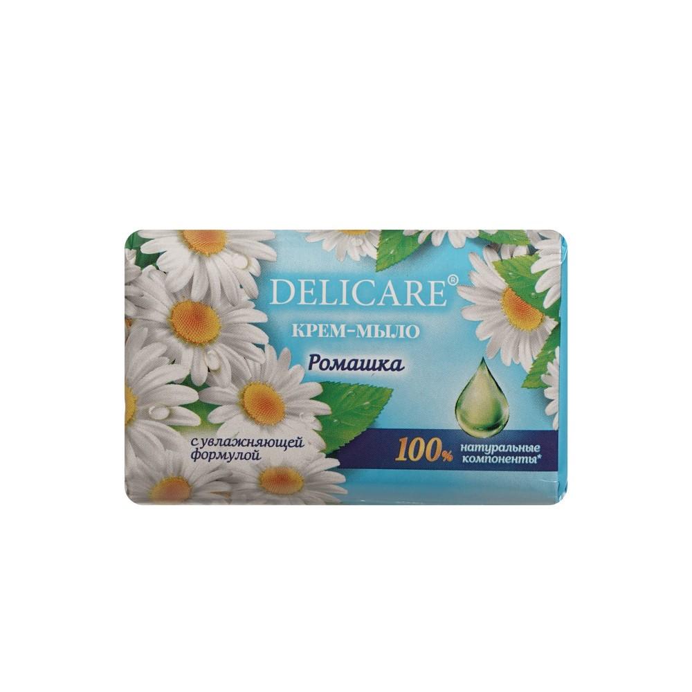 Туалетное крем - мыло Delicare Sensitive Care ромашка 90г