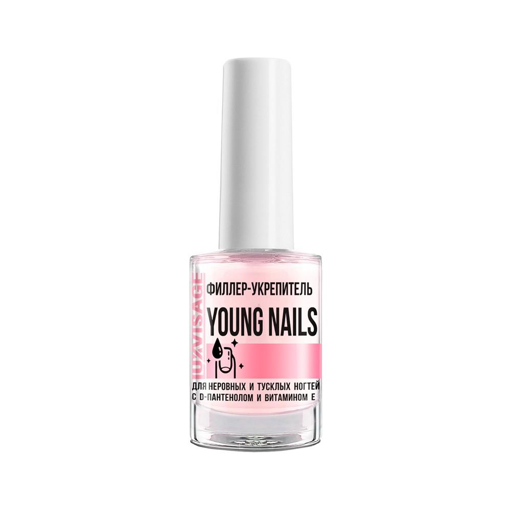 Филлер - укрепитель для ногтей Luxvisage Young Nails с д-пантенолом и витамином Е 9г
