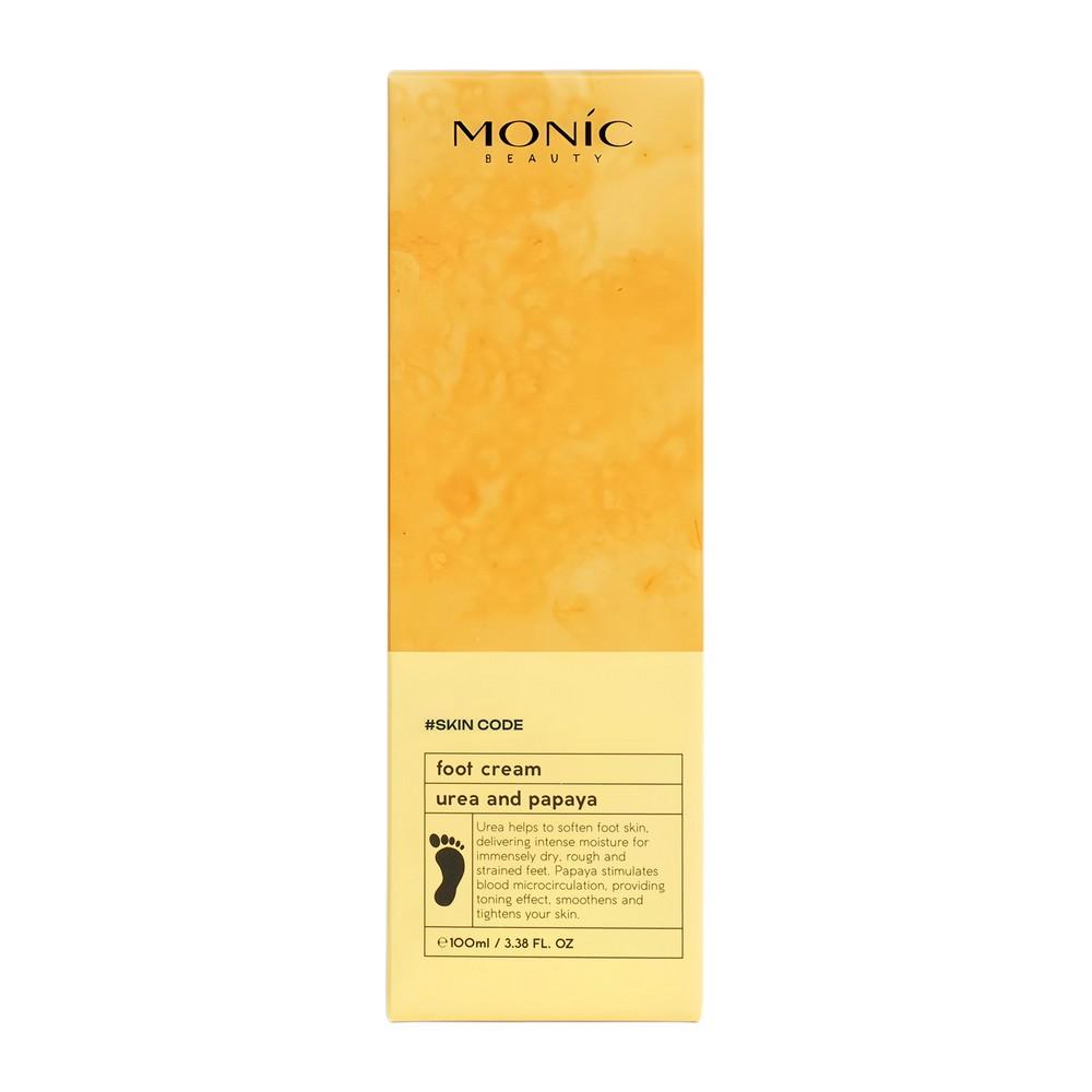 Крем для ног регенерирующий Monic Beauty # Skin code Urea and papaya 100мл
