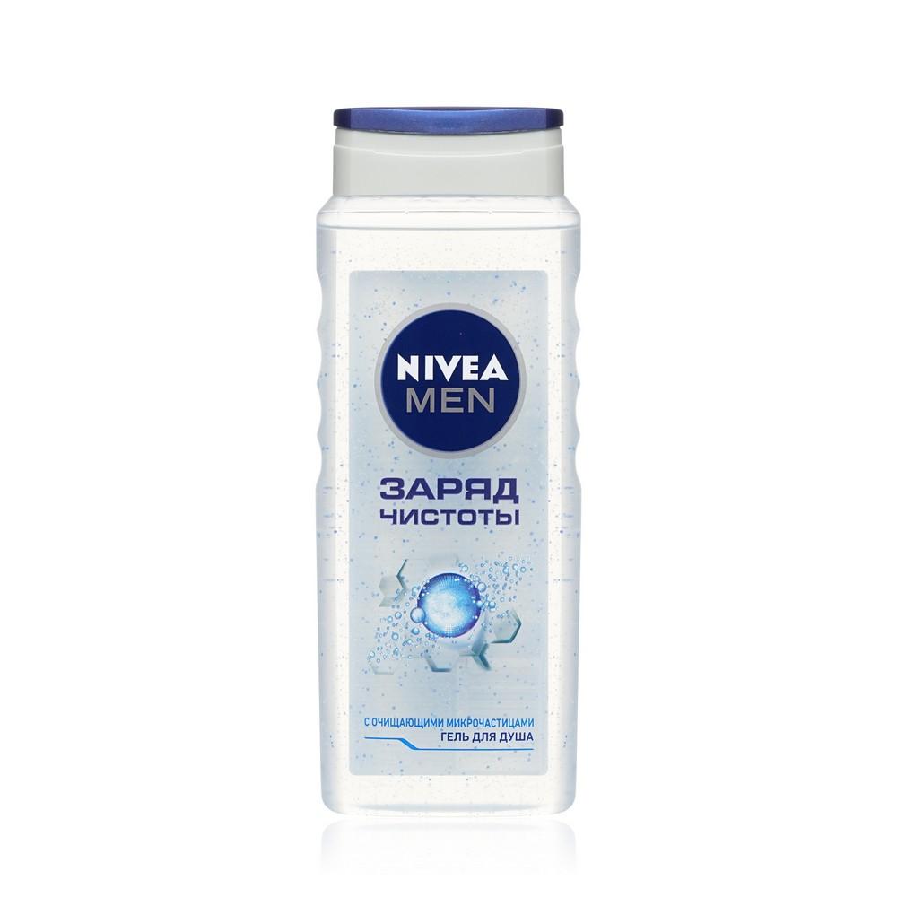 Мужской гель для душа NIVEA Men " Заряд чистоты " 500мл