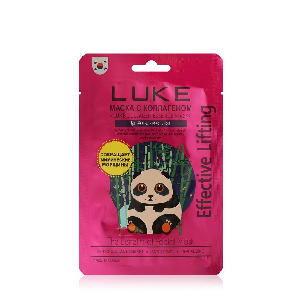 Luke | Тканевая маска Luke для лица , с коллагеном " Collagen Essence Mask "