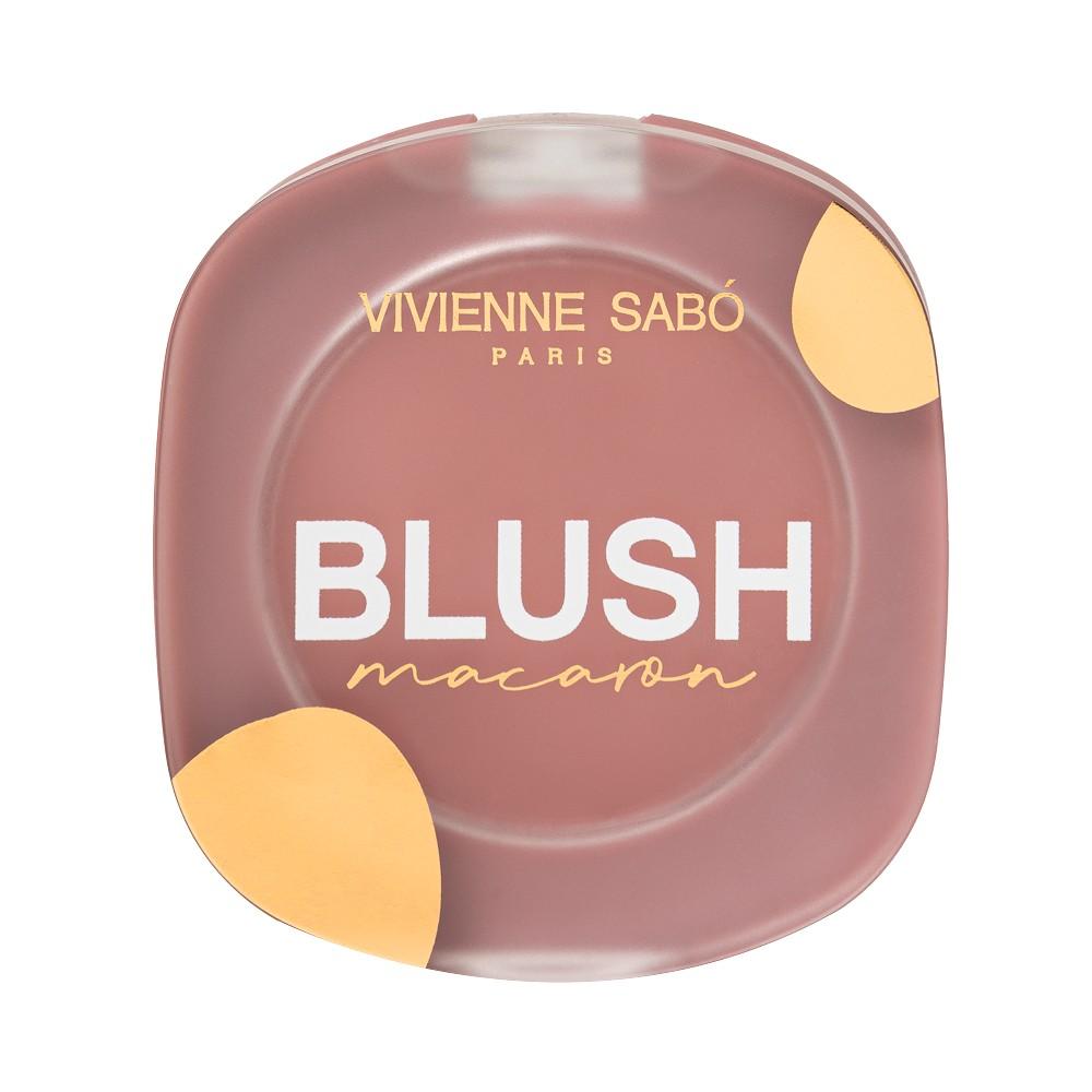Матовые румяна для лица Vivienne Sabo Macaron 04 4,1г