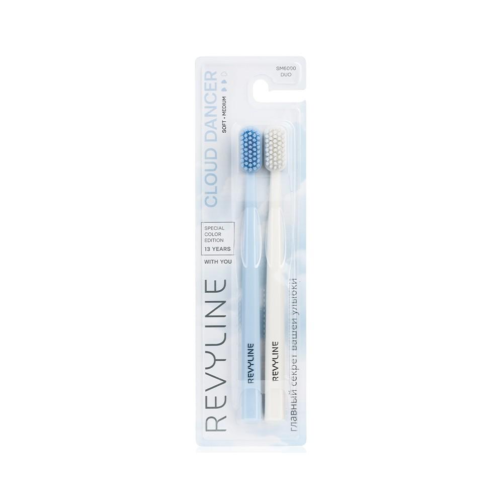 Зубная щетка Revyline Cloud dancer Soft, medium 2шт