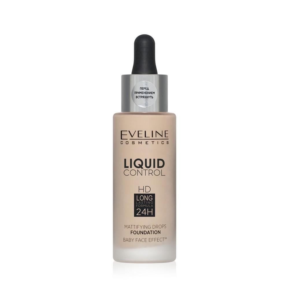 Тональный крем для лица Eveline Liquid control 030 Sand Beige 32мл