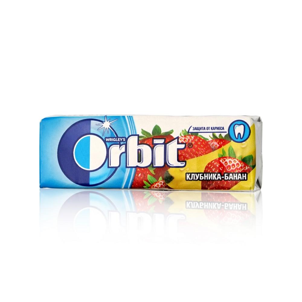 Жевательная резинка Orbit " Клубника - банан " 13,6г
