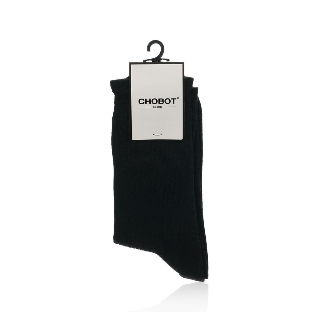 Chobot | Мужские однотонные носки Chobot 4221-003 , Черный , р.25-27