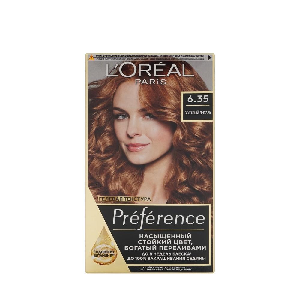 Стойкая краска L'Oreal Paris Preference для волос 6.35 Гавана