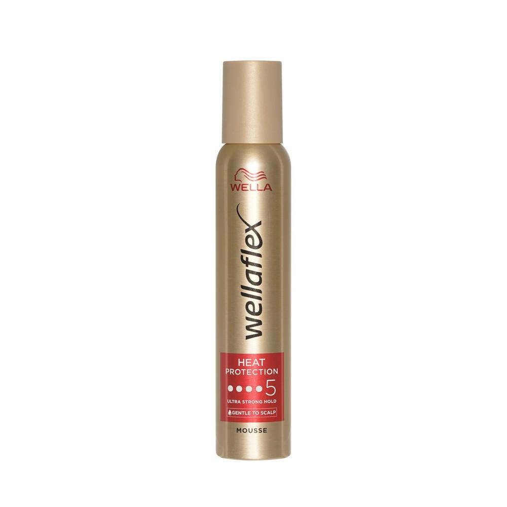 Мусс для волос Wella Wellaflex Heat Protection 5 200мл