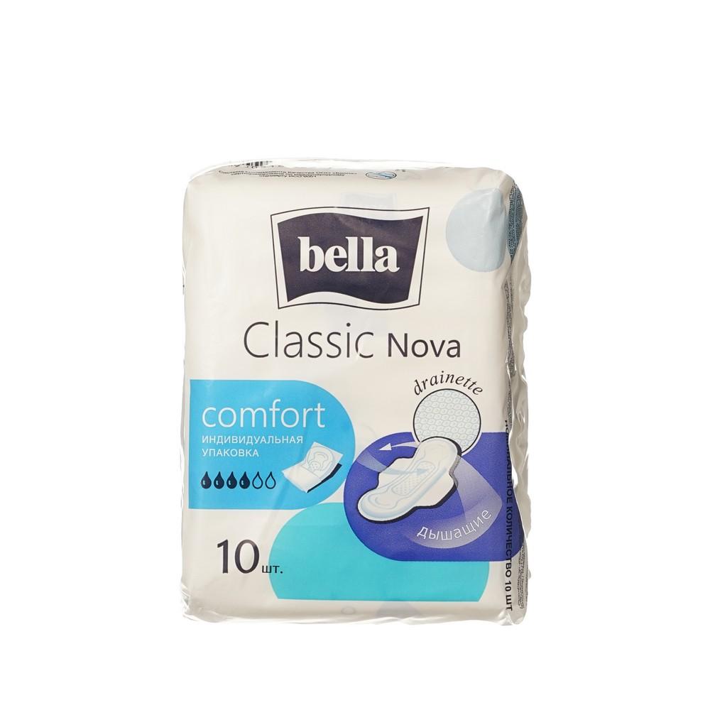 Женские гигиенические прокладки Bella Classic Nova Comfort , 10шт