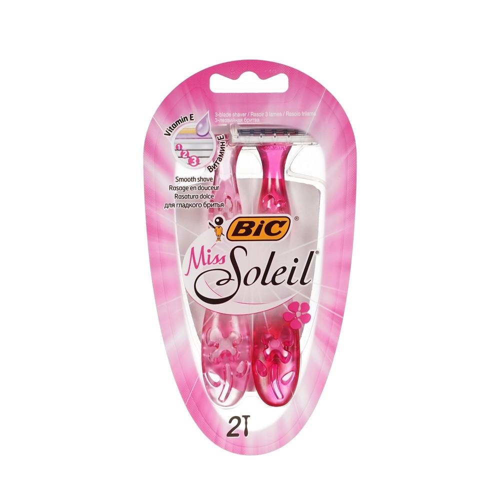 Одноразовый станок Bic Miss Soleil женский 2шт