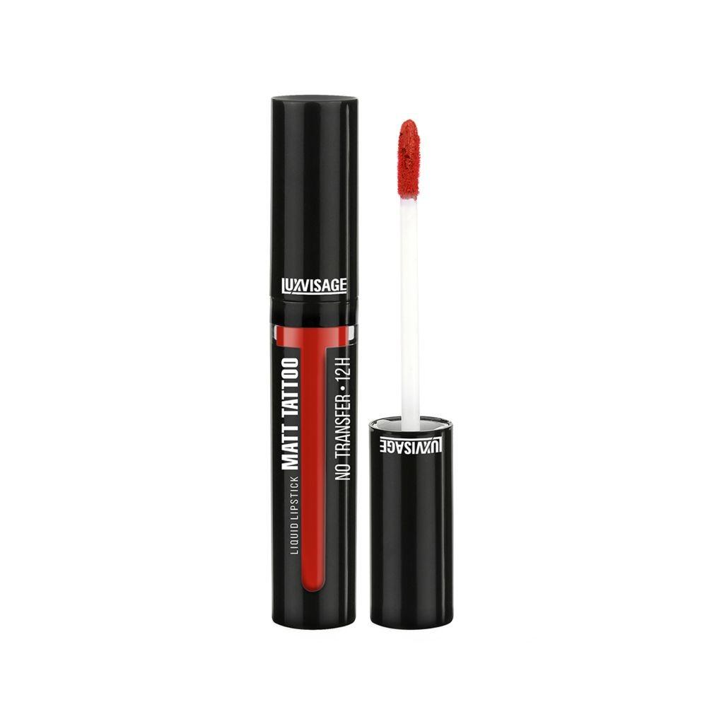 Жидкая помада для губ Luxvisage Matt Tattoo No transfer матовая 109 Claassic red