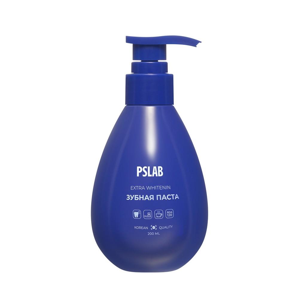 Отбеливающая зубная паста с дозатором PSLAB Extra whitening 200мл