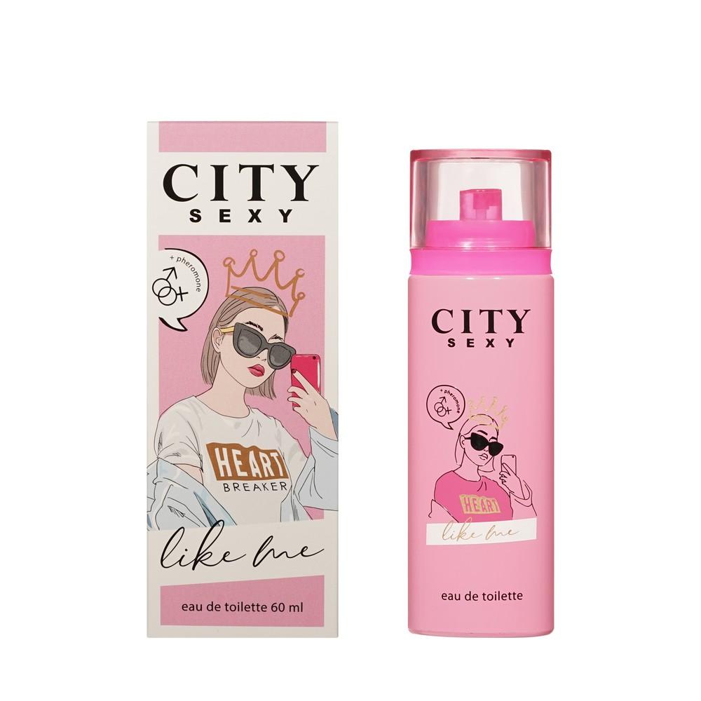 Женская туалетная вода City Sexy " Like me " 60мл