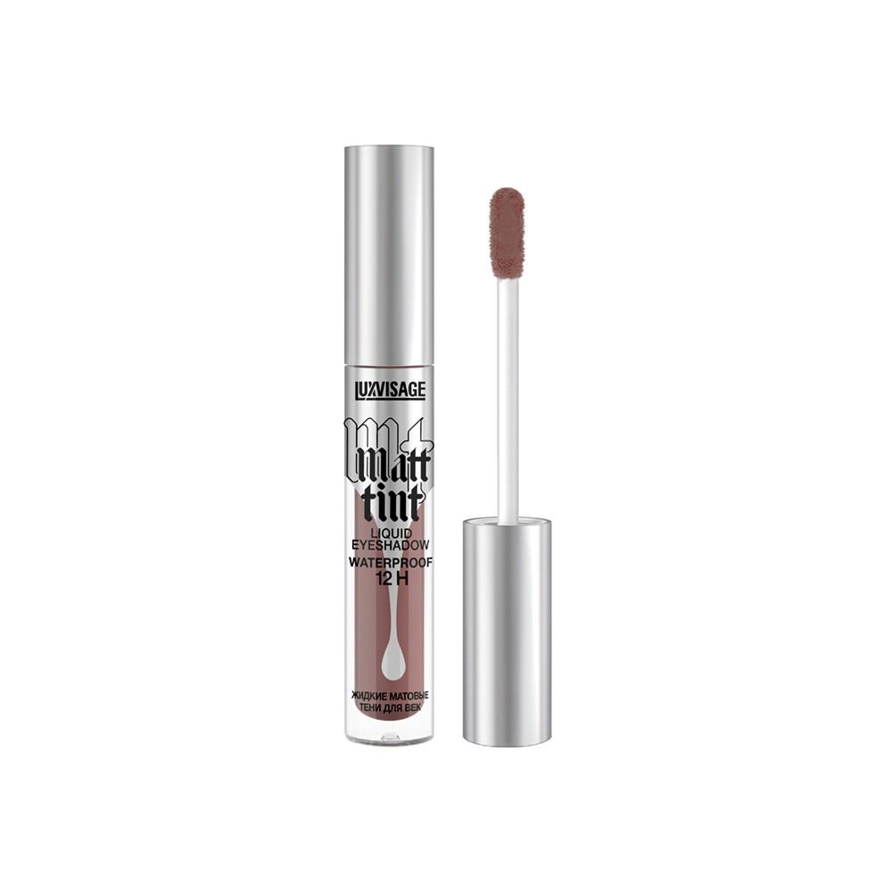 Жидкие матовые тени для век Luxvisage Matt tint 12h 110 Dark Chocolate 3г