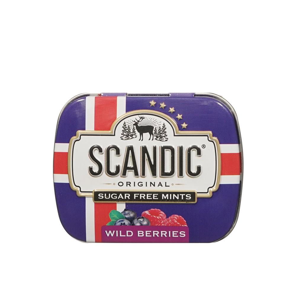 Конфеты без сахара Scandic Лесные ягоды 14г