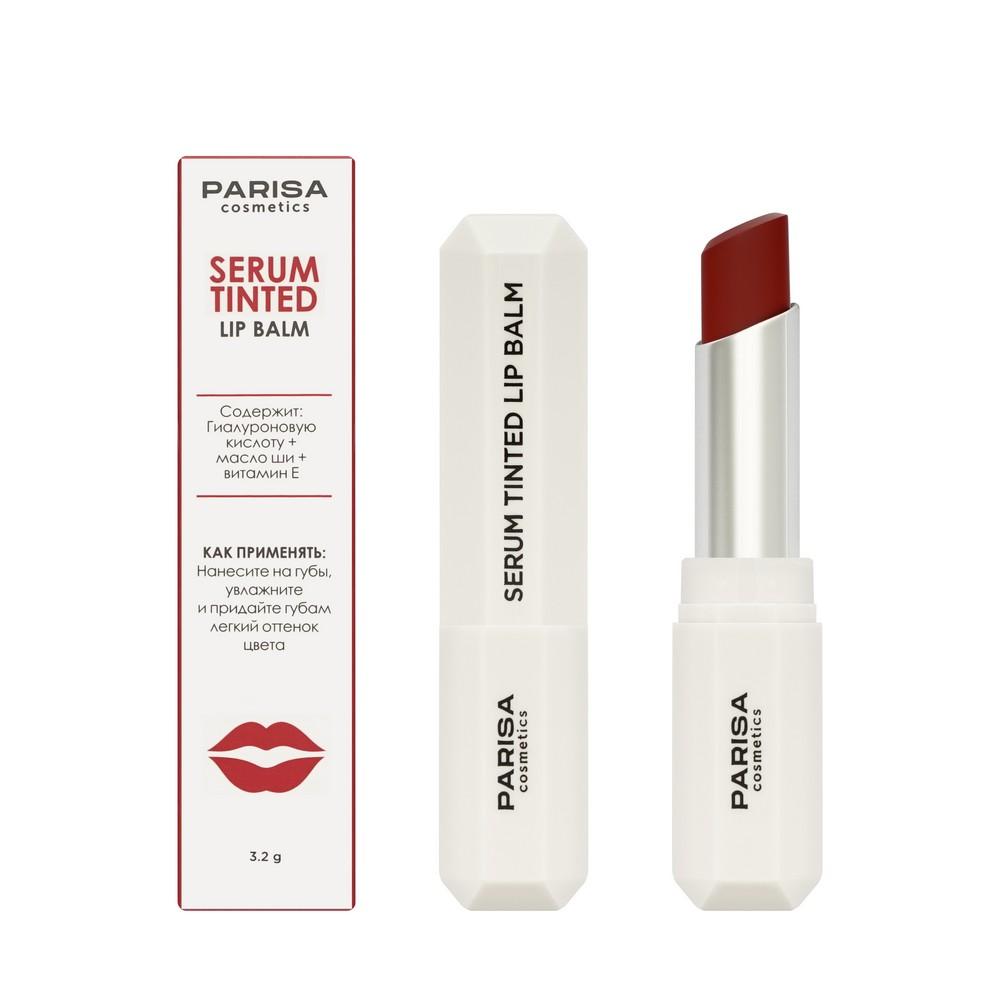 Оттеночный бальзам для губ Parisa Cosmetics Serum Tinted Lip Balm 01 3,2г