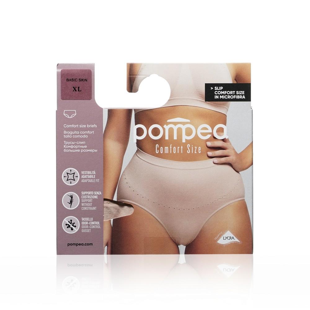 Pompea | Женские трусы Pompea Slip Comfort Size Basik skin XL