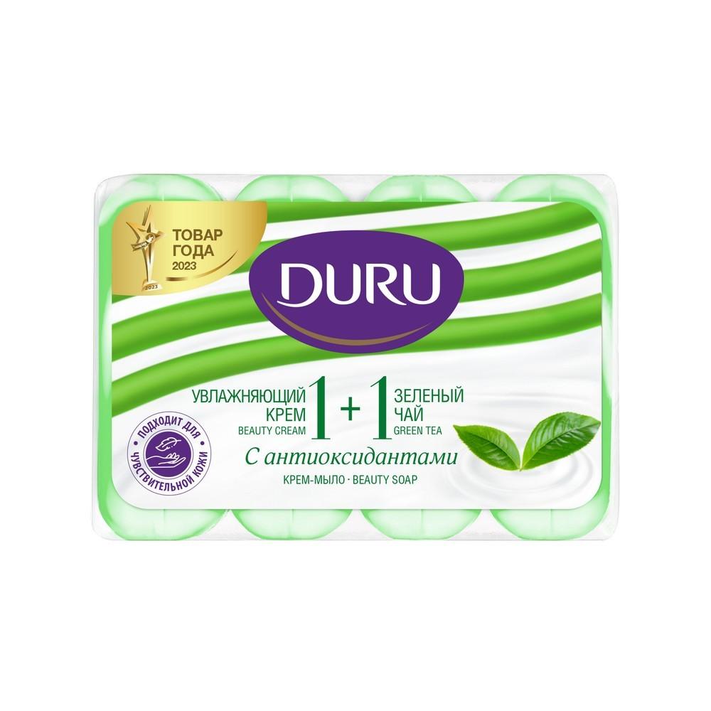 Крем - мыло с антиоксидантами Duru 1+1 Зеленый чай 320г