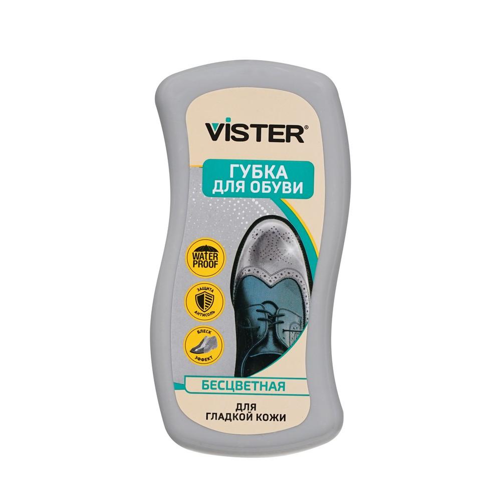Vister | Губка для обуви Vister из гладкой кожи бесцветная