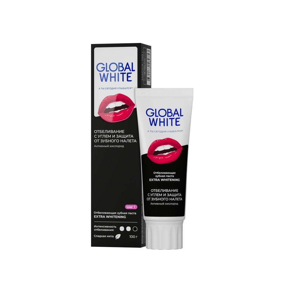 Отбеливающая зубная паста Global White Extra 100г