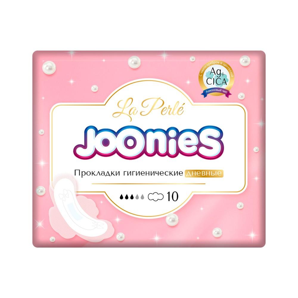 Прокладки гигиенические дневные Joonies La Perle 10шт