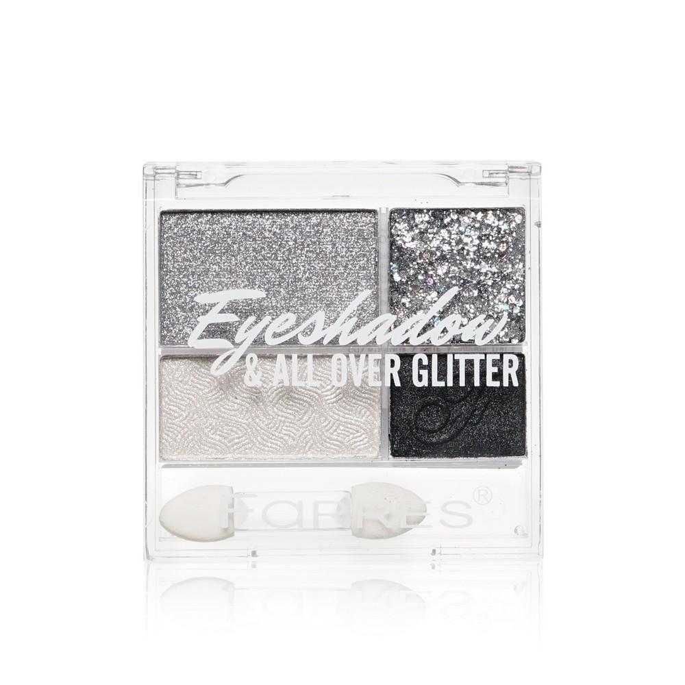 Палетка теней для век Farres All Over Glitter 03 4 цвета 5,9г