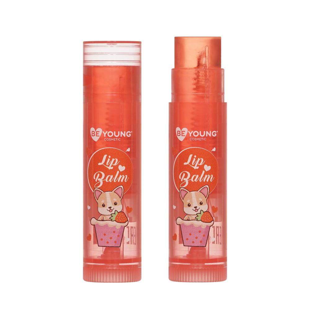 Бальзам для губ с ароматом клубники BeYoung Lip Balm 5,8г
