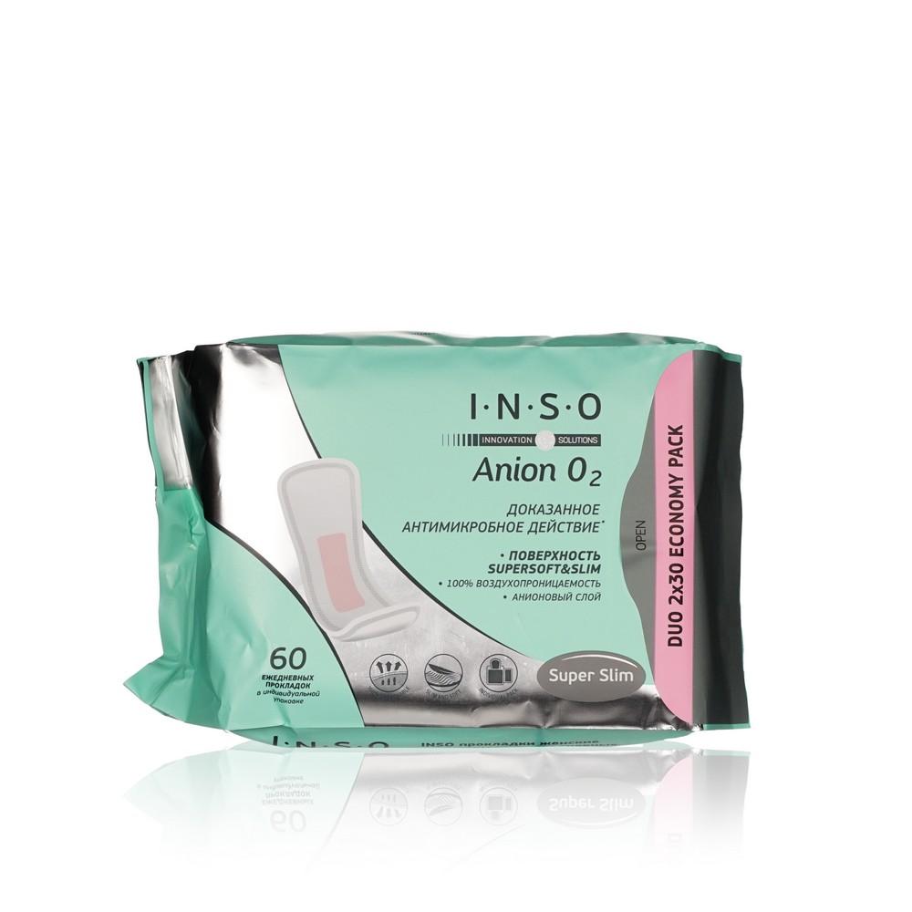 INSO | Ежедневные прокладки INSO Anion O2 60шт