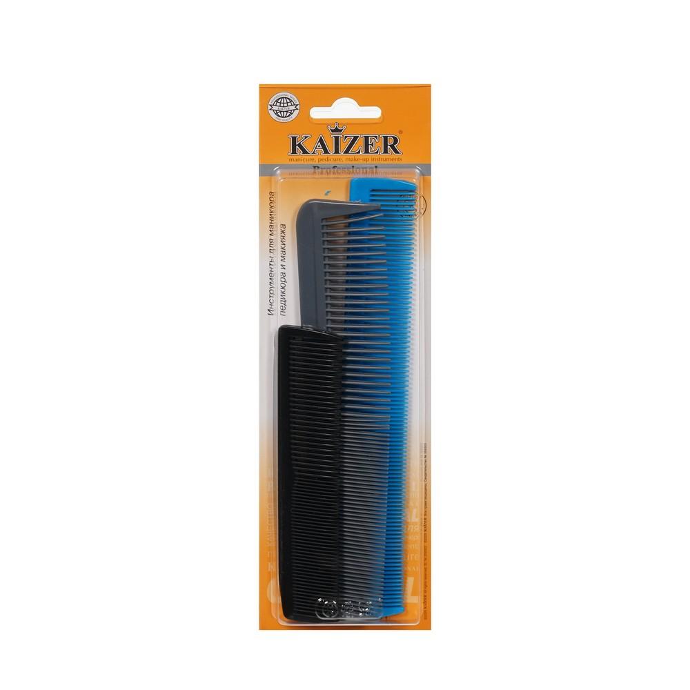 Kaizer | Набор пластиковых гребней Kaizer , цвет ассорти , 3шт