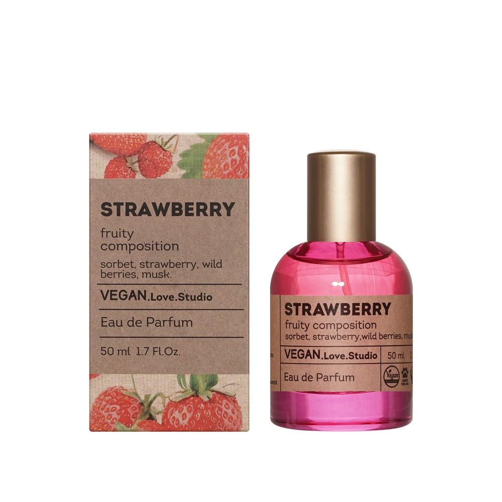 Женская парфюмерная вода Vinci Vegan. Love. Studio Strawberry 50мл