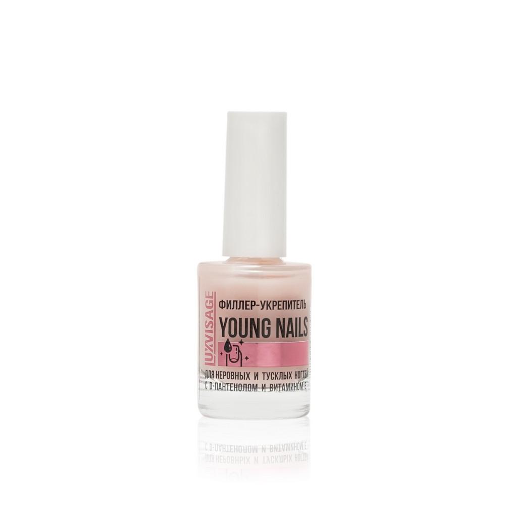 Филлер - укрепитель для ногтей Luxvisage Young Nails с д-пантенолом и витамином Е 9г