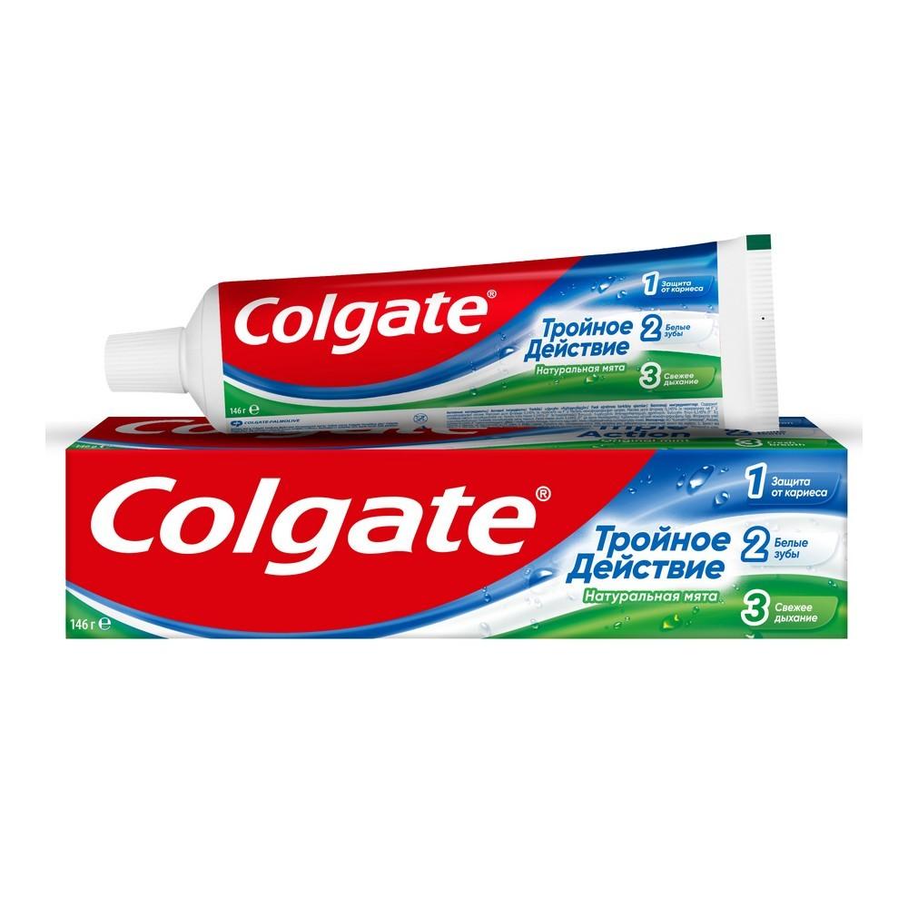 Зубная паста Colgate Тройное действие " Натуральная мята " 100мл