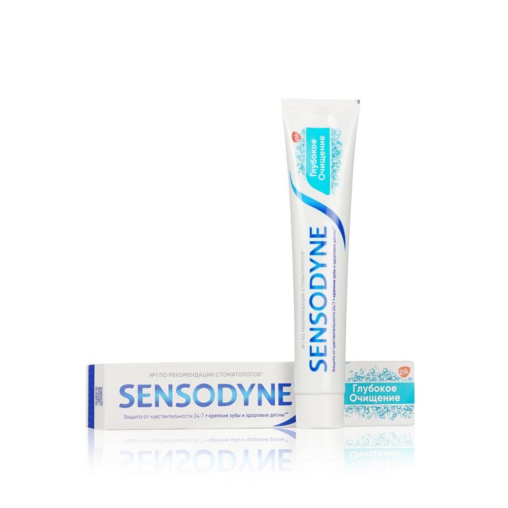 Зубная паста Sensodyne " глубокое очищение " 75мл