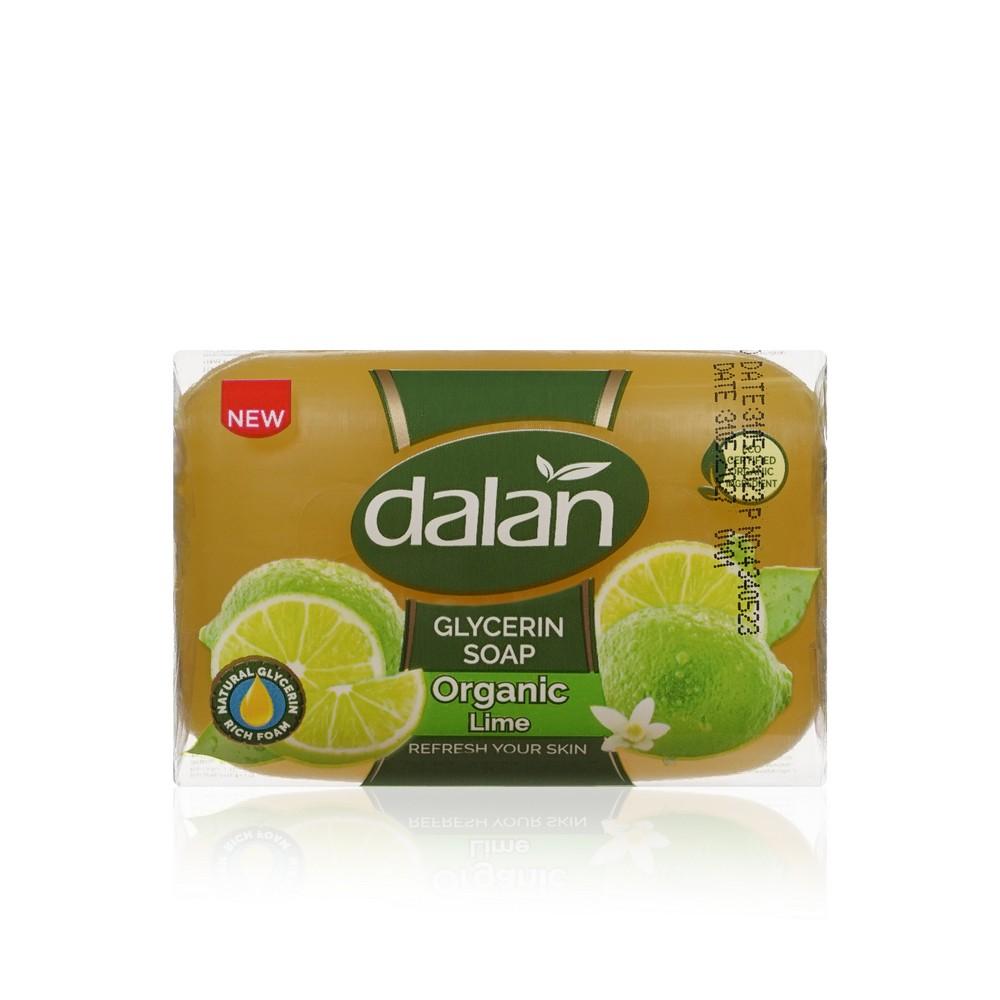 Мыло глицериновое Dalan Organic " Lime " 100г