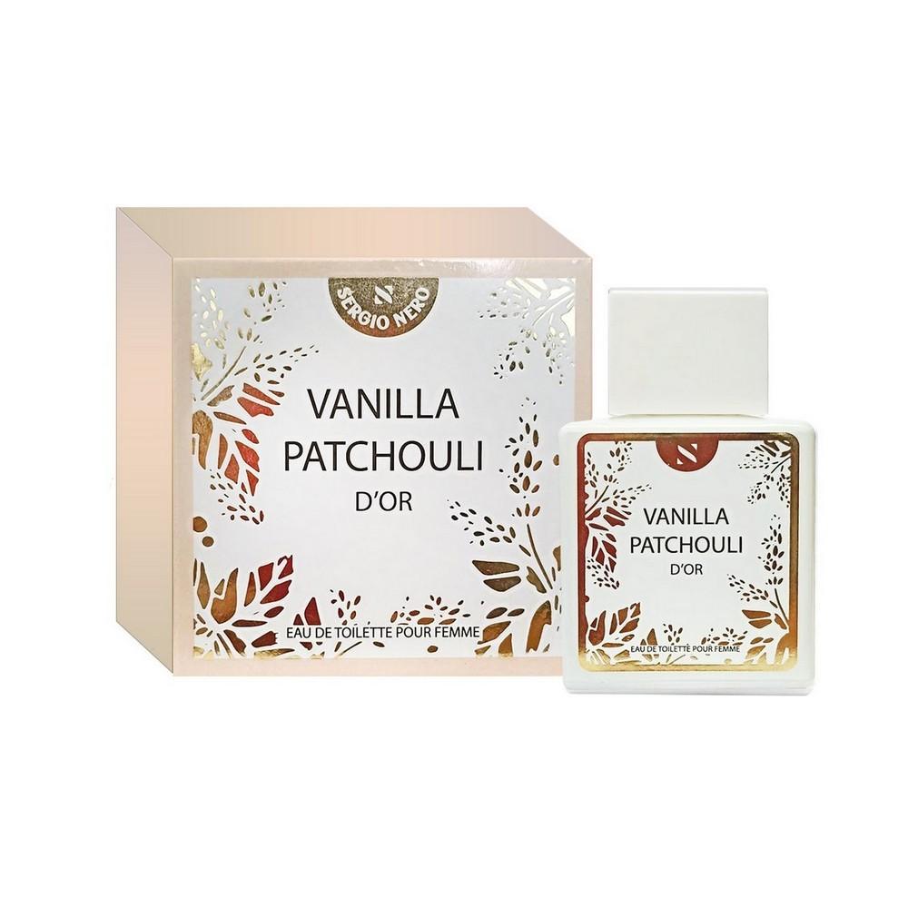 Женская туалетная вода Sergio Nero Vanilla Patchouli D'or 50мл