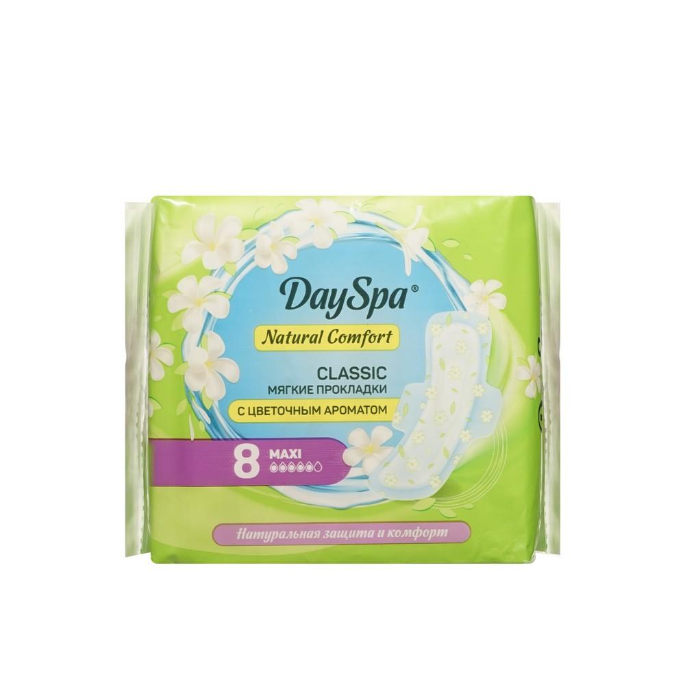 Женские прокладки Day Spa Natural Comfort Classic Maxi 8шт